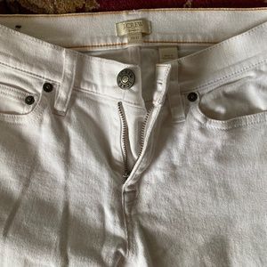 J. Crew White Jeans